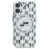 Karl Lagerfeld IML Monogram Karl & Choupette Head MagSafe - Case for iPhone 16 (transparent)
