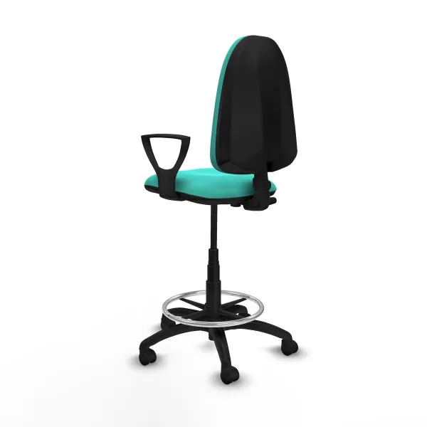 Office Chair Piqueras y Crespo BFN01RN Turquoise High