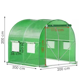 Kasvihuonekalvo Springos GT0001F 4 m2 (2x2x2 m) | Osta verkosta — Megaluks