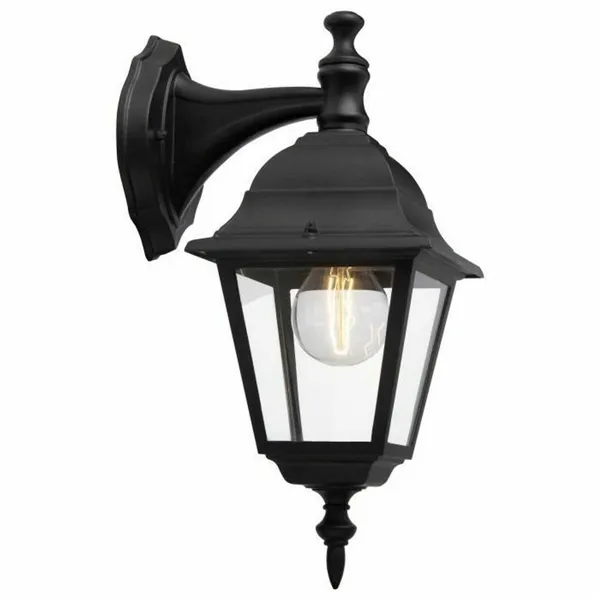 Wall Light Brilliant 44282/06 Black Metal 60 W E27