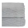 Bedspread (quilt) 240 x 260 cm Rhombus Grey (4 Units)