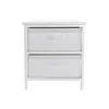 Chest of drawers DKD Home Decor White Bamboo Paolownia wood 42 x 32 x 45 cm