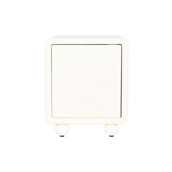 Nightstand DKD Home Decor White MDF Wood 45 x 40 x 55 cm