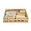 Bath Set Basket Brown (6 Units)