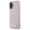 Karl Lagerfeld FW Metal Plate MagSafe - Case for iPhone 16 (pink)