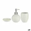 Bath Set White Ceramic (12 Units)