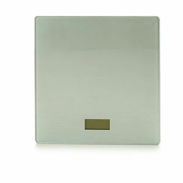 Digital Bathroom Scales Transparent Silver Crystal Plastic 2,8 x 31 x 31 cm (6 Units)