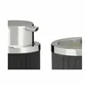 Bath Set Anthracite Plastic (12 Units)