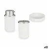 Bath Set White Plastic (12 Units)