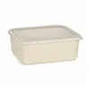 Storage Box with Lid Yellow 17 x 8 x 23,5 cm (6 Units)