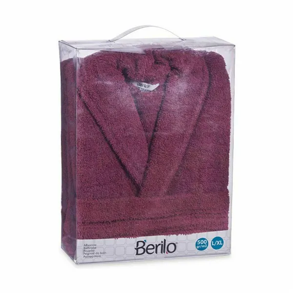 Dressing Gown L/XL Red (6 Units)