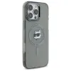 Karl Lagerfeld IML Metal Choupette Head MagSafe - Case for iPhone 16 Pro Max (black)