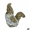 Decorative Garden Figure Rooster Polyresin 22,5 x 46 x 41,5 cm (2 Units)