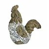 Decorative Garden Figure Rooster Polyresin 22,5 x 46 x 41,5 cm (2 Units)