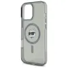 Karl Lagerfeld IML Metal Choupette Head MagSafe - Case for iPhone 16 Pro Max (black)