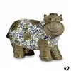 Decorative Garden Figure Cow Polyresin 18,5 x 33,5 x 46,5 cm (2 Units)