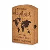 Key cupboard World Map Brown Cork MDF Wood 20 x 7,5 x 29 cm (6 Units)