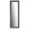 Wall mirror Silver Wood Glass 52,5 x 155 x 1,5 cm (2 Units)