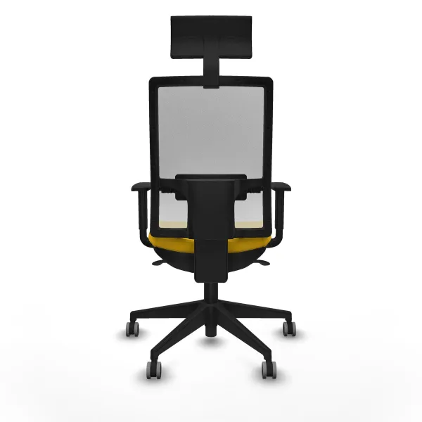 Office Chair Piqueras y Crespo 1D066G1 Yellow