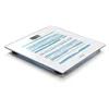 Digital Bathroom Scales LAICA PS1074 White Striped Multicolour Tempered Glass 150 kg