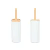 Toilet Brush White Wood Resin 10,2 x 38 x 10,2 cm (4 Units)