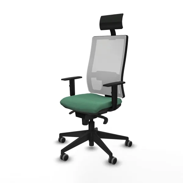 Office Chair Piqueras y Crespo 1D066G1 Emerald Green