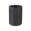 Toothbrush Holder Black Resin 7,8 x 10,5 x 7,8 cm (6 Units)