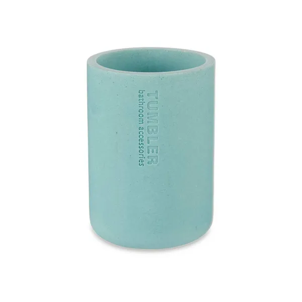 Toothbrush Holder Blue Resin 7,8 x 10,5 x 7,8 cm (6 Units)