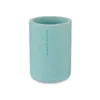 Toothbrush Holder Blue Resin 7,8 x 10,5 x 7,8 cm (6 Units)