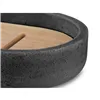 Soap dish Black Resin Bamboo 12,5 x 2,5 x 8,5 cm (6 Units)