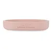 Soap dish Pink Resin Bamboo 12,5 x 2,5 x 8,5 cm (6 Units)