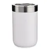 Toothbrush Holder White Silver Plastic 7,7 x 11,2 x 7,7 cm (6 Units)