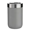 Toothbrush Holder Grey Silver Plastic 7,7 x 11,2 x 7,7 cm (6 Units)