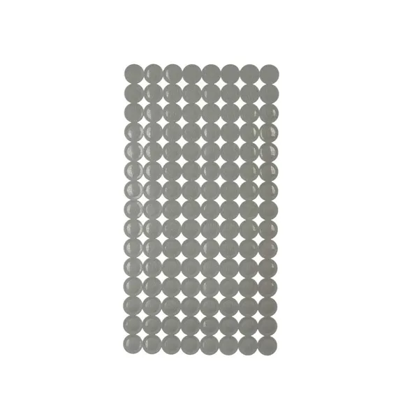 Non-slip Shower Mat Grey PVC 68 x 36 x 1 cm (6 Units)