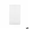 Non-slip Shower Mat Frames White PVC 67,7 x 38,5 x 0,7 cm (6 Units)