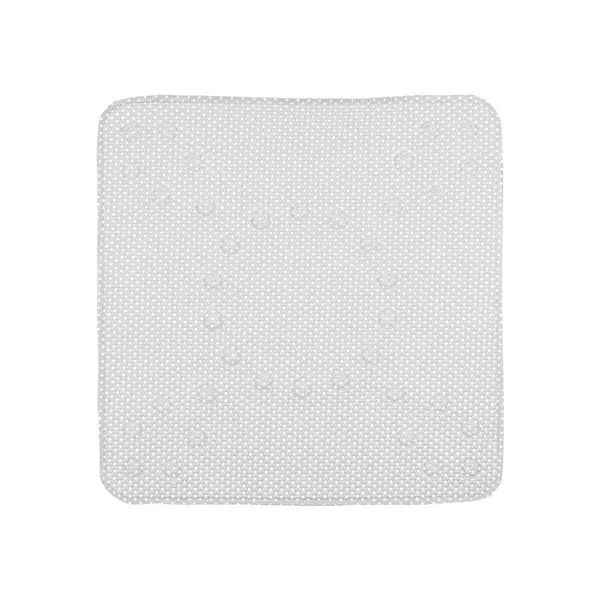 Non-slip Shower Mat Grey PVC 53 x 52,5 x 1 cm (6 Units)