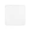 Non-slip Shower Mat White PVC 53 x 52,5 x 1 cm (6 Units)