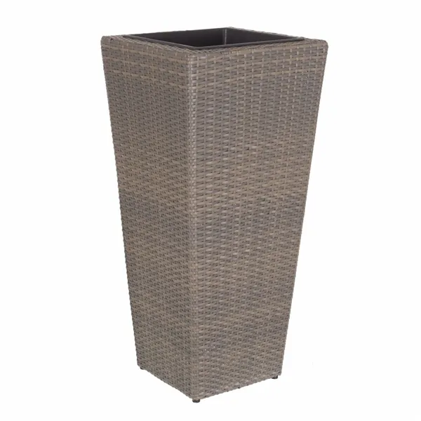 Plant pot Marlene Rattan 42 x 42 x 90 cm