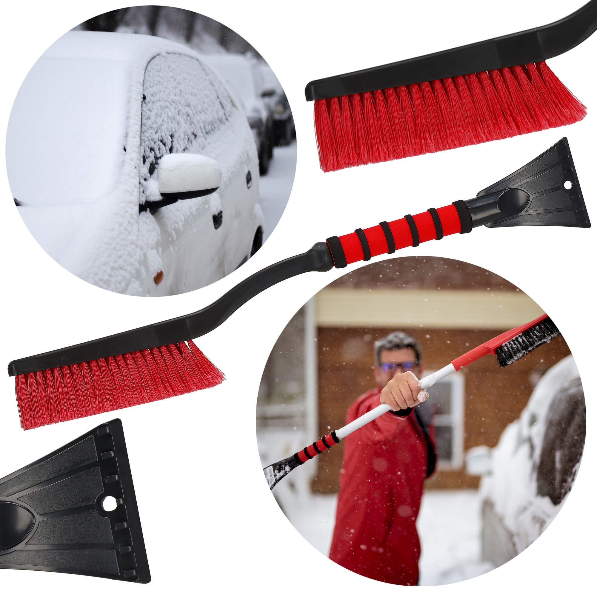 Scraper with brush Springos HA5246 | Buy online — Megaluks