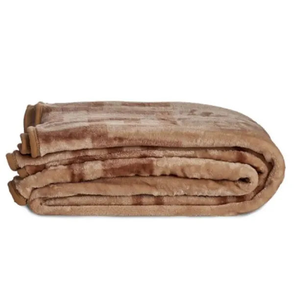 Blanket Beige 220 x 240 x 0,5 cm (4 Units)