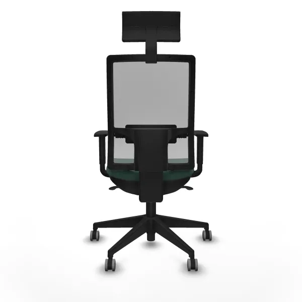 Office Chair with Headrest Piqueras y Crespo 1D066G1