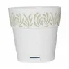 Self-watering flowerpot Stefanplast Gaia White Plastic 15 x 15 x 15 cm (12 Units)