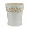 Self-watering flowerpot Stefanplast Cloe White Plastic 29 x 29 x 29 cm (6 Units)