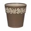 Self-watering flowerpot Stefanplast Gaia Brown Plastic 15 x 15 x 15 cm (12 Units)