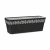 Self-watering planter Stefanplast Gaia Anthracite Plastic 49,5 x 17 x 19 cm (12 Units)