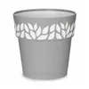 Self-watering flowerpot Stefanplast Cloe Grey Plastic 19 x 19 x 19 cm (12 Units)