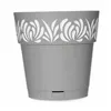 Self-watering flowerpot Stefanplast Gaia Grey Plastic 25 x 25 x 25 cm (6 Units)