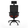 Office Chair with Headrest Piqueras y Crespo 1D066G1 Dark Orange