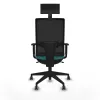 Office Chair with Headrest Piqueras y Crespo 1D066G1 Turquoise