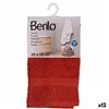 Bath towel Terracotta colour 30 x 50 cm (12 Units)